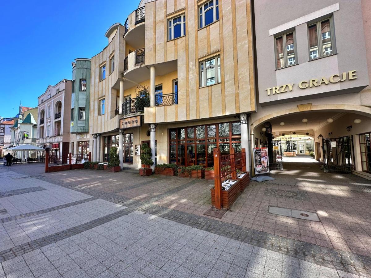 Appartamento Gracja, Sopot Monte Cassino, Balkon, Parking Esterno foto